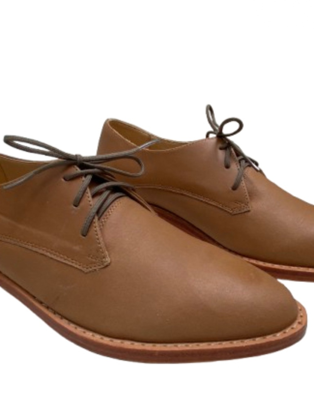 ✨NWOB✨ Nisolo James Leather Oxford Shoes Almond Brown